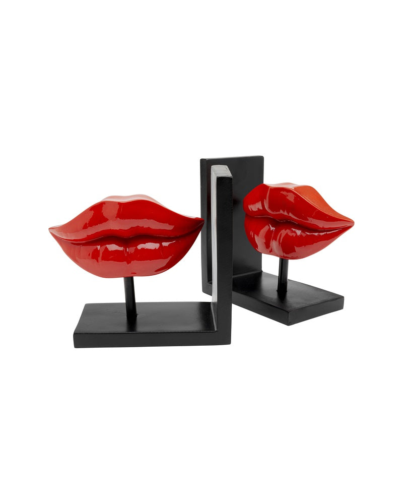 Kare - Bookend Lips Red (2/Set)
