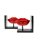 Kare - Bookend Lips Red (2/Set)