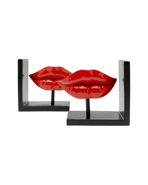 Kare - Bookend Lips Red (2/Set)