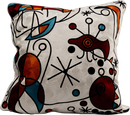 Kare - Cushion Art Line Sea World 50x50cm