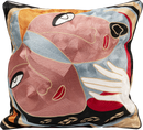 Kare - Cushion Art Line Two Face 50x50cm