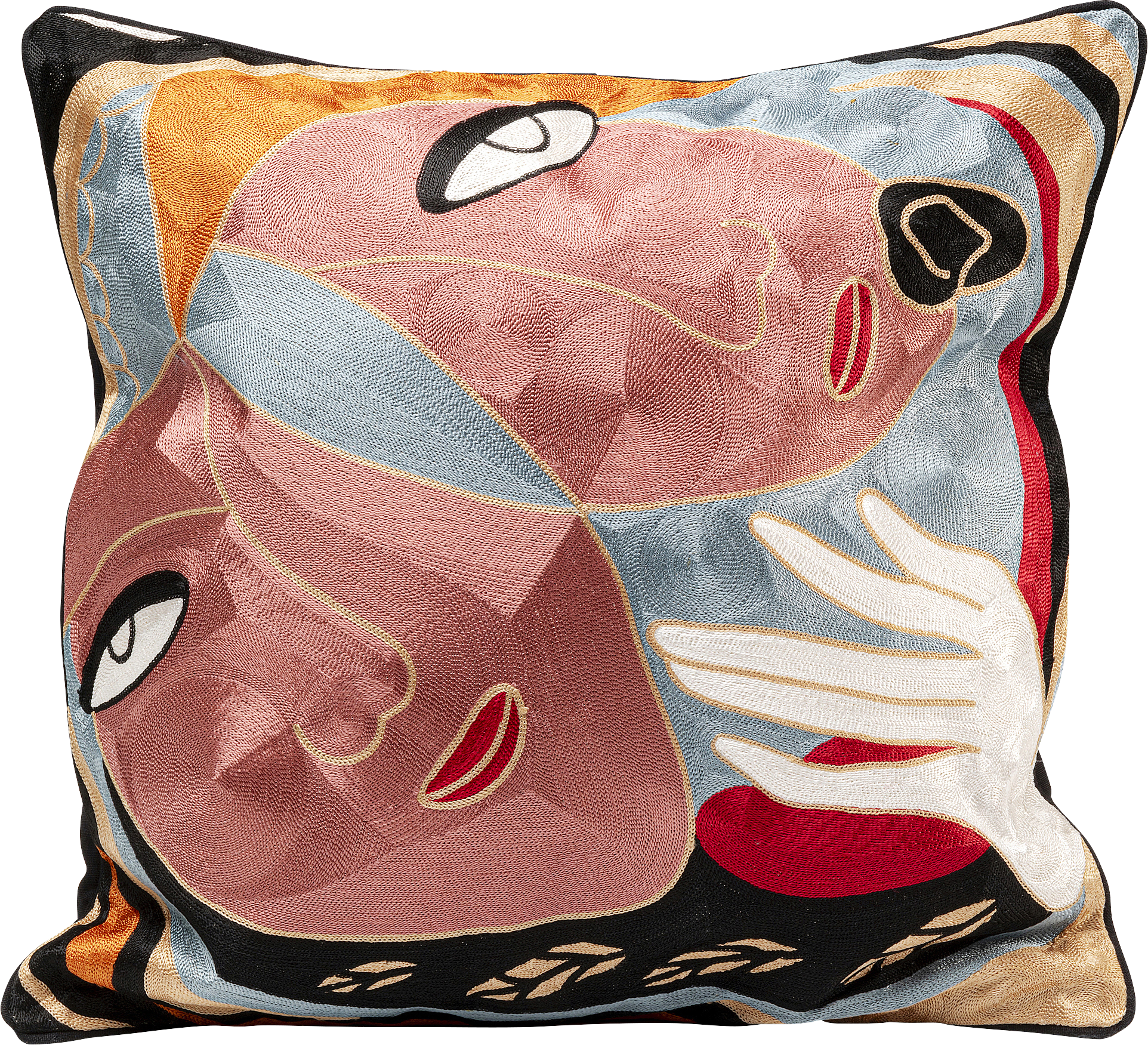 Kare - Cushion Art Line Two Face 50x50cm