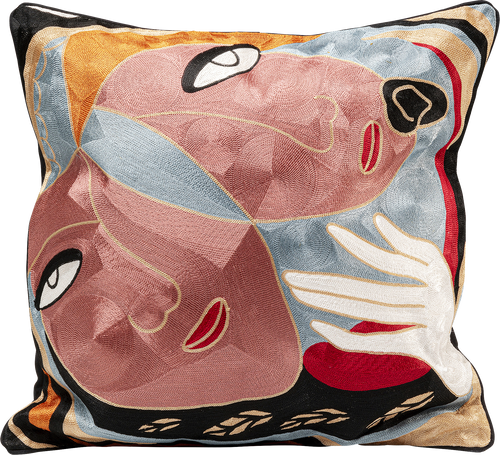 Kare - Cushion Art Line Two Face 50x50cm