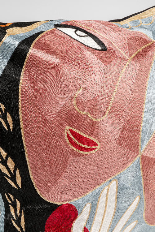 Kare - Cushion Art Line Two Face 50x50cm