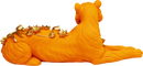 Kare - Deco Figurine Flower Leoard Orange 26cm
