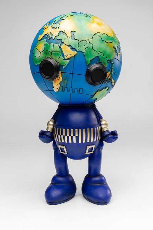 Kare - Deco Figurine Robot World 50cm