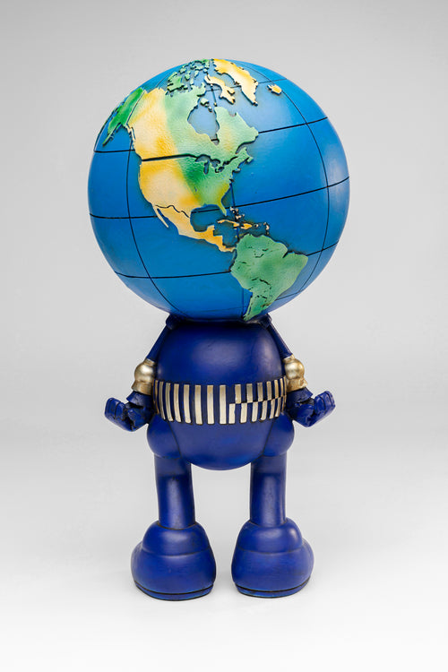 Kare - Deco Figurine Robot World 50cm