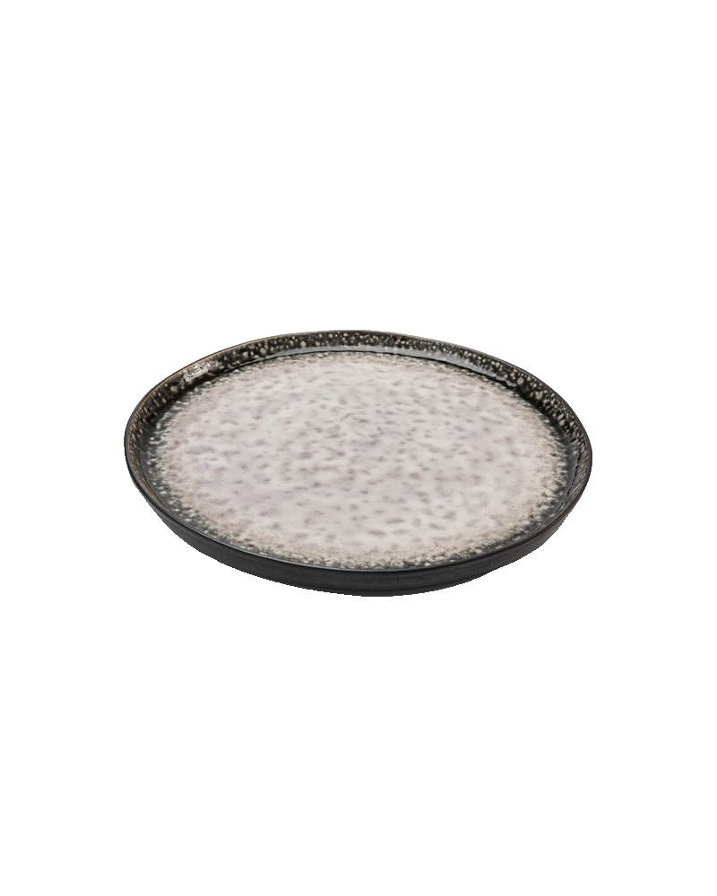Kare - Plate Soho Grey Ø27cm