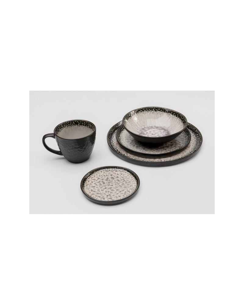 Kare - Plate Soho Grey Ø27cm