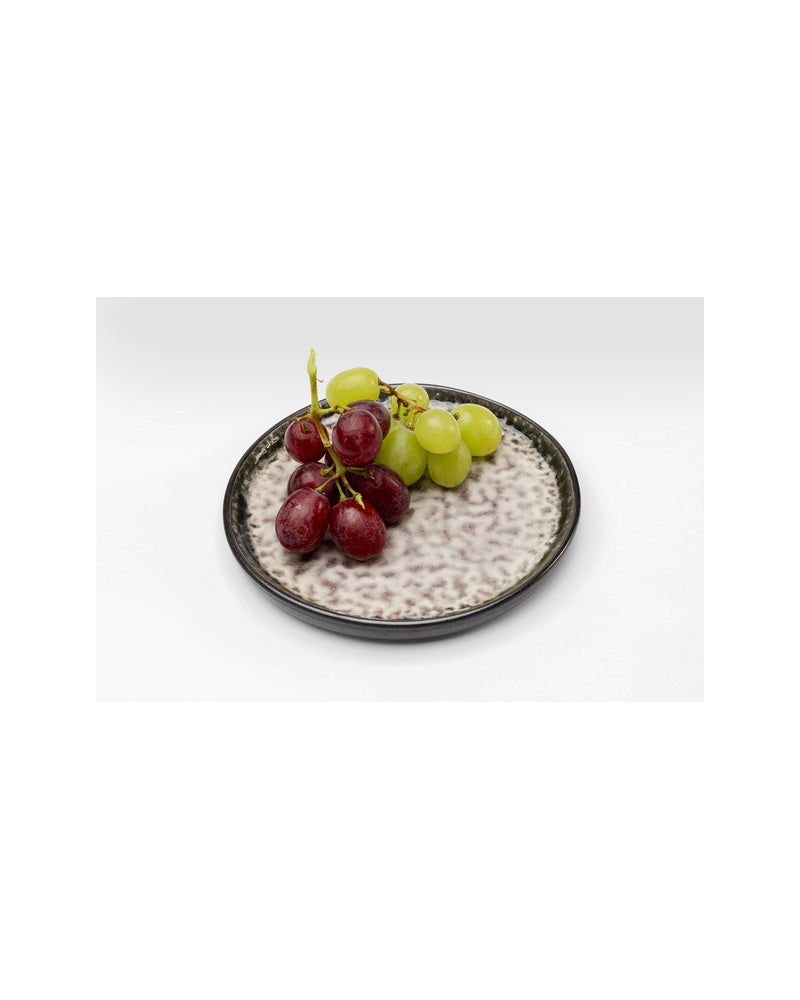 Kare - Plate Soho Grey Ø14cm