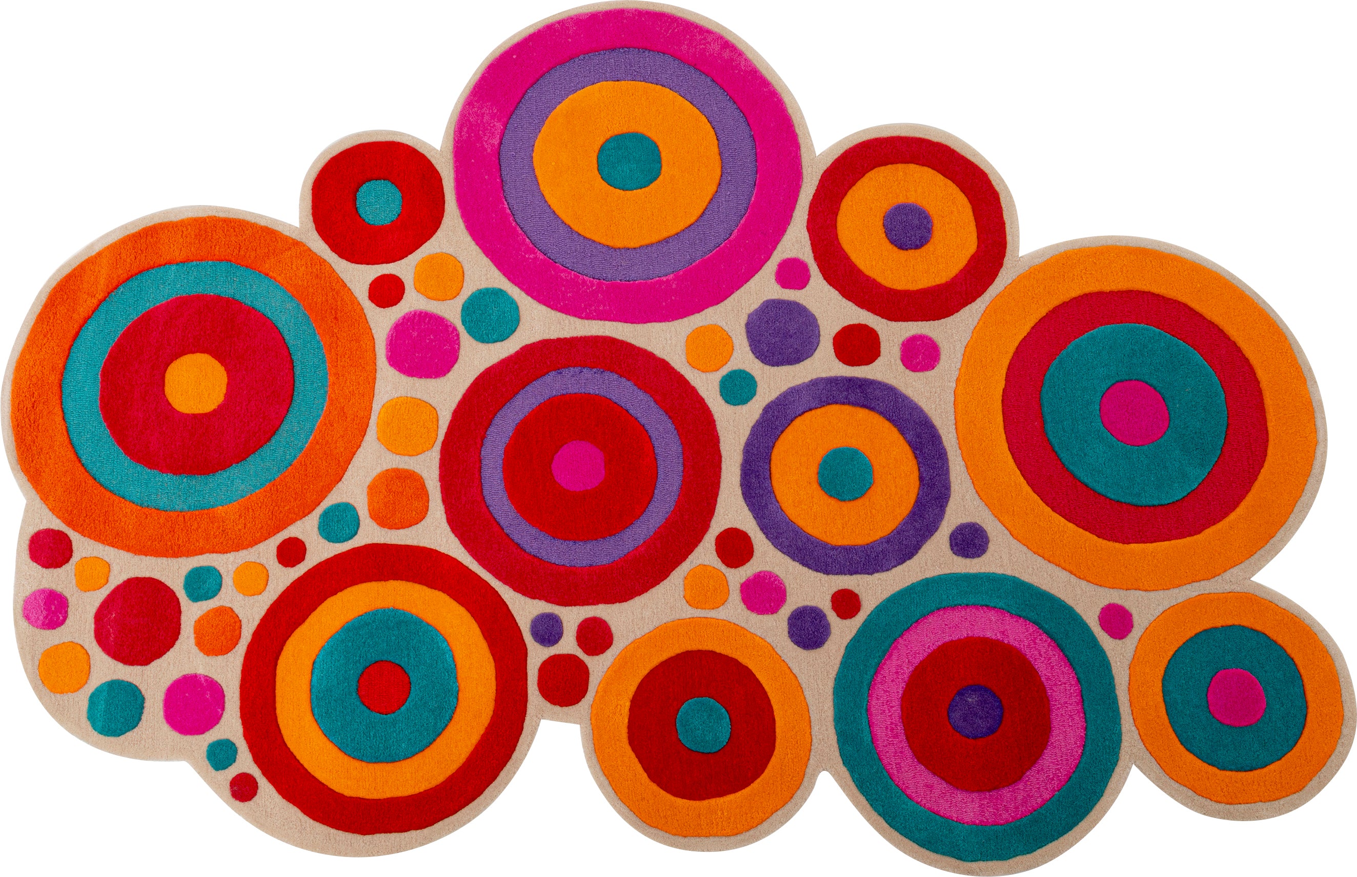 Kare - Carpet Circle Power 170x240cm