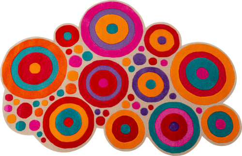 Kare - Carpet Circle Power 170x240cm