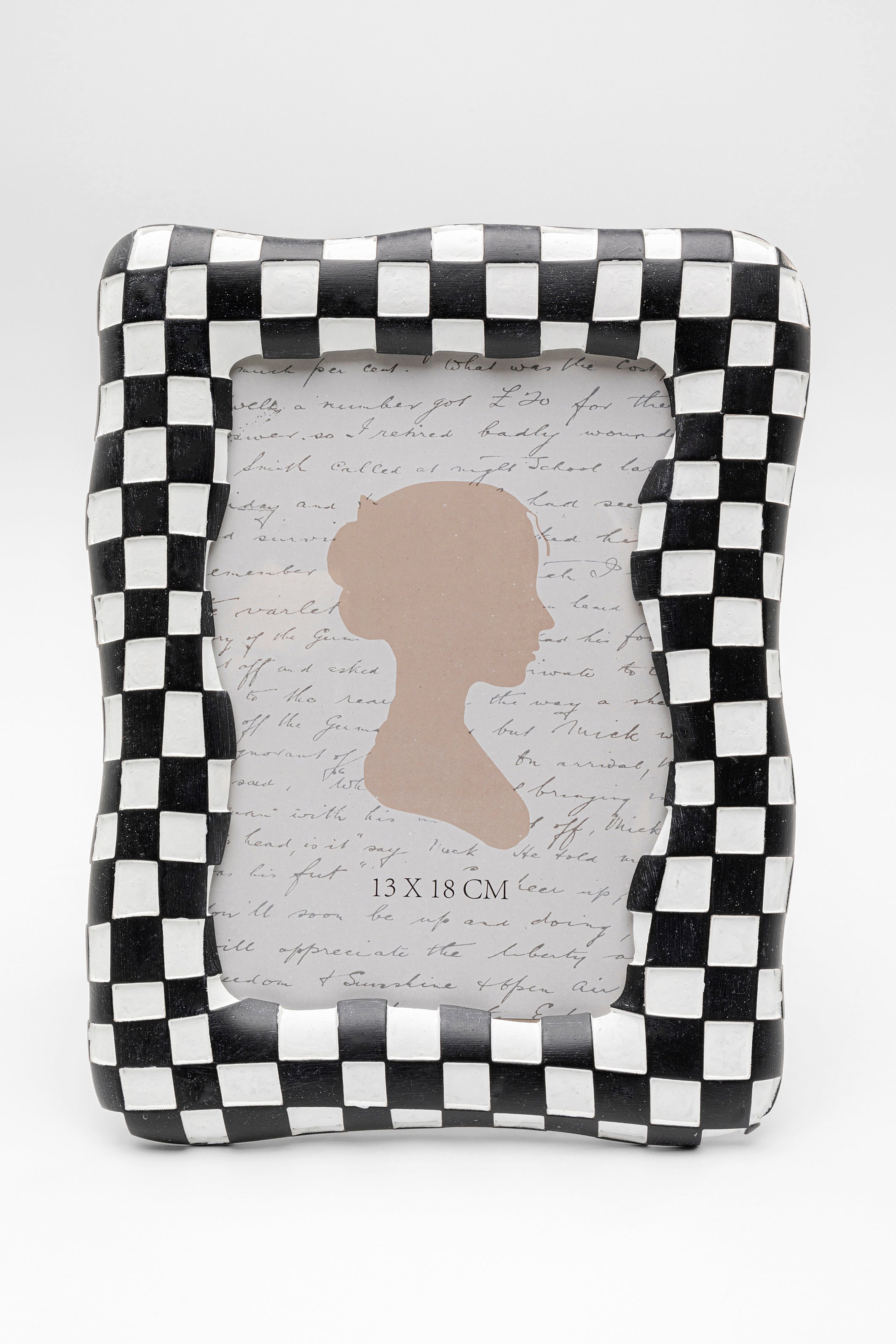 Kare - Picture Frame Checker Black 13x18cm