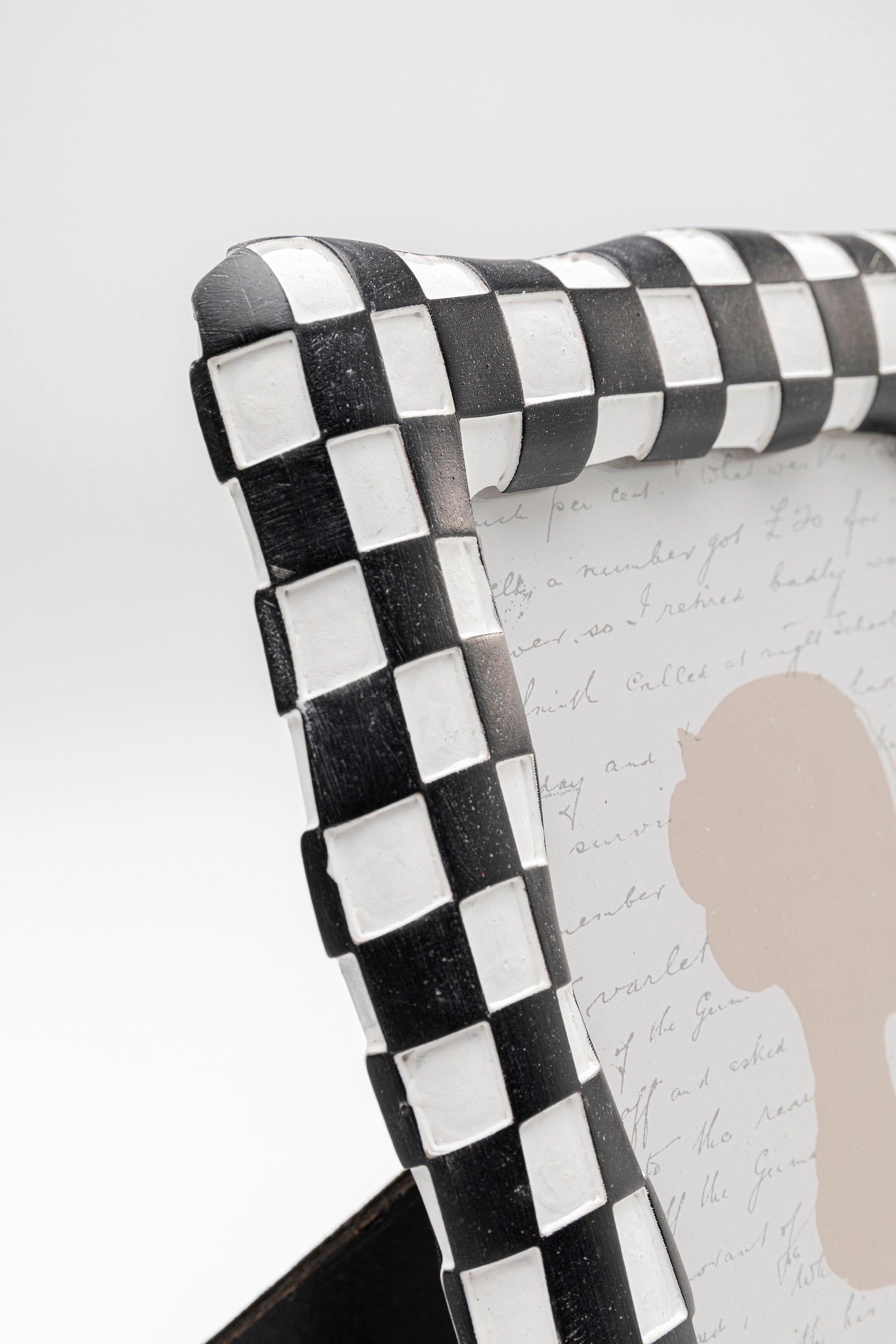 Kare - Picture Frame Checker Black 13x18cm