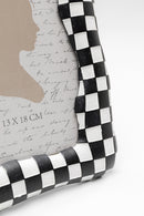 Kare - Picture Frame Checker Black 13x18cm