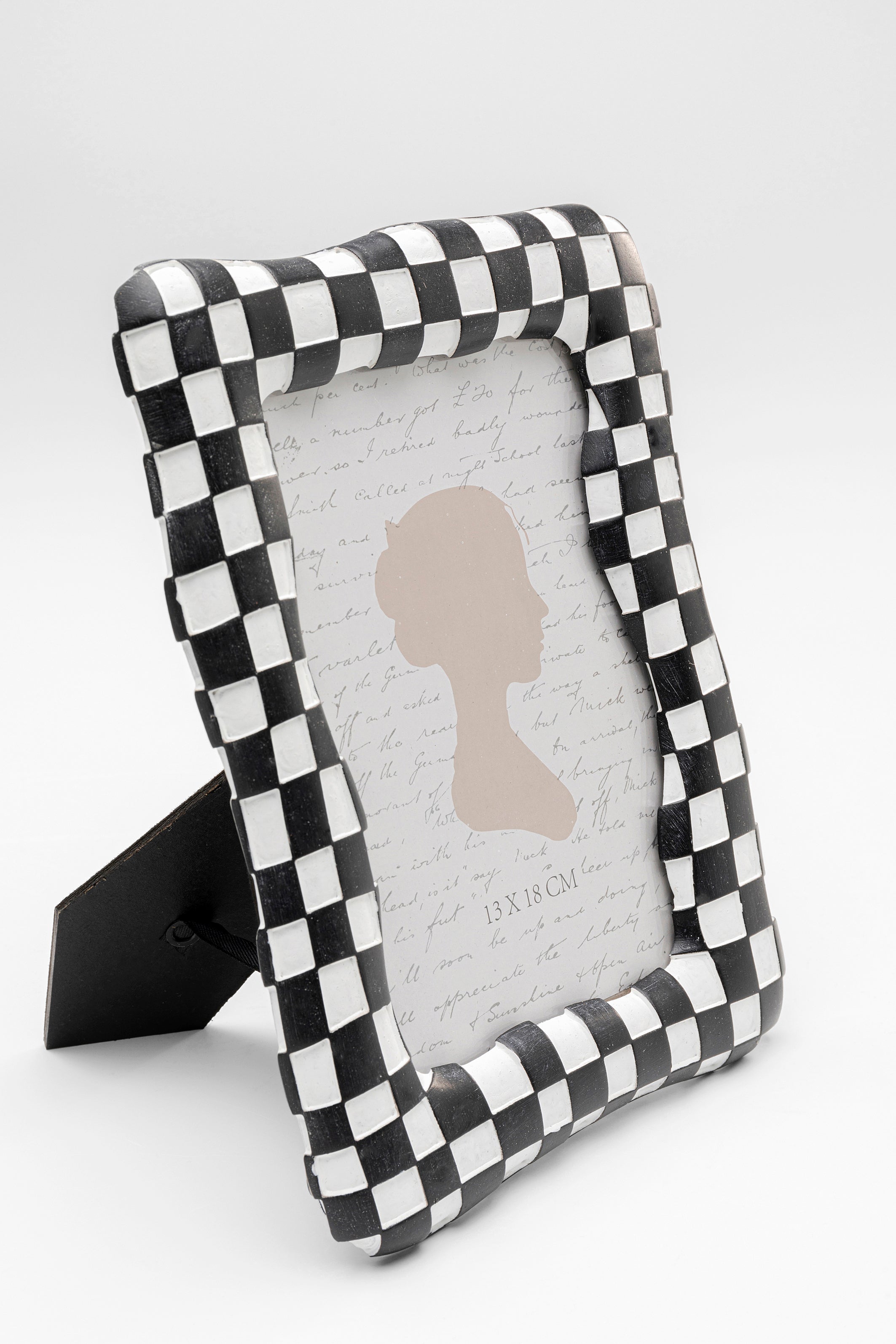 Kare - Picture Frame Checker Black 13x18cm