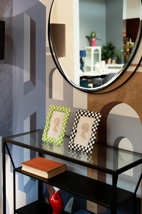 Kare - Picture Frame Checker Black 13x18cm
