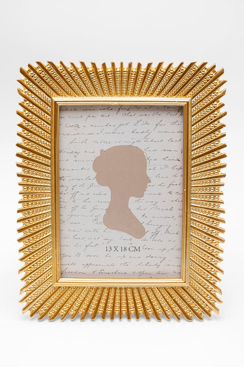 Kare - Picture Frame Beam Gold 13x18cm