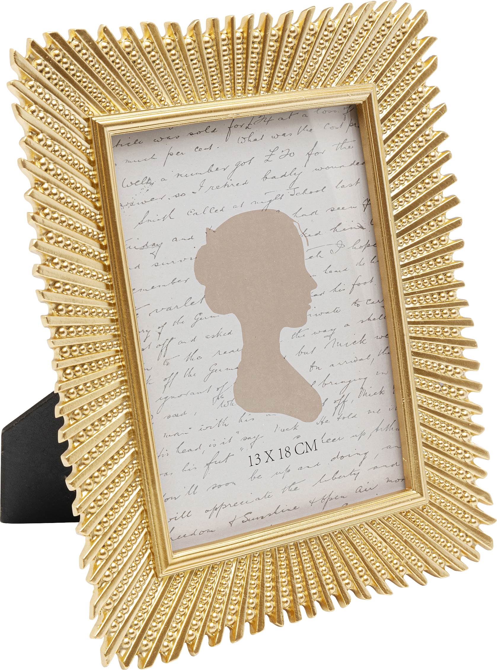 Kare - Picture Frame Beam Gold 13x18cm