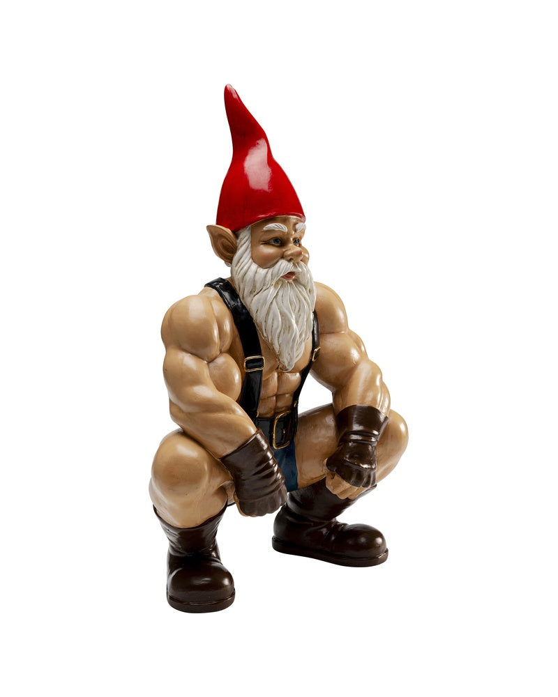 Kare - Deco Figurine Gnome Muscle 48cm