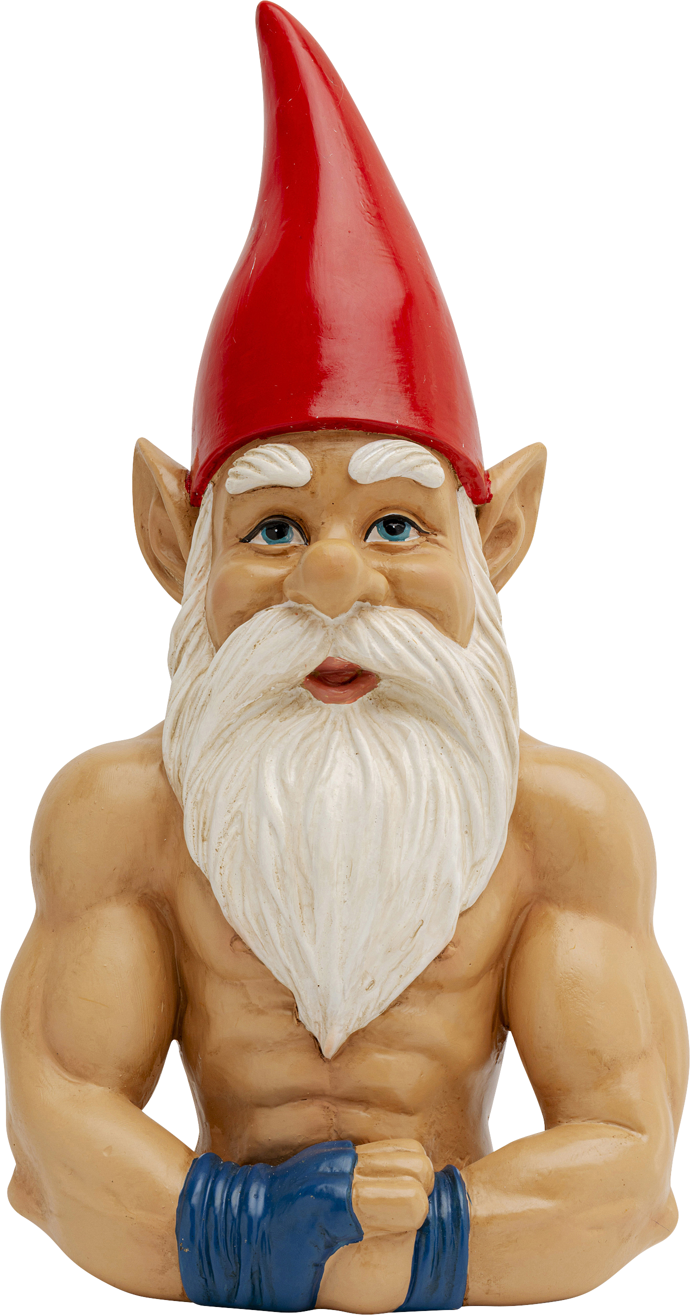 Kare - Deco Figurine Gnome Muscle 32cm