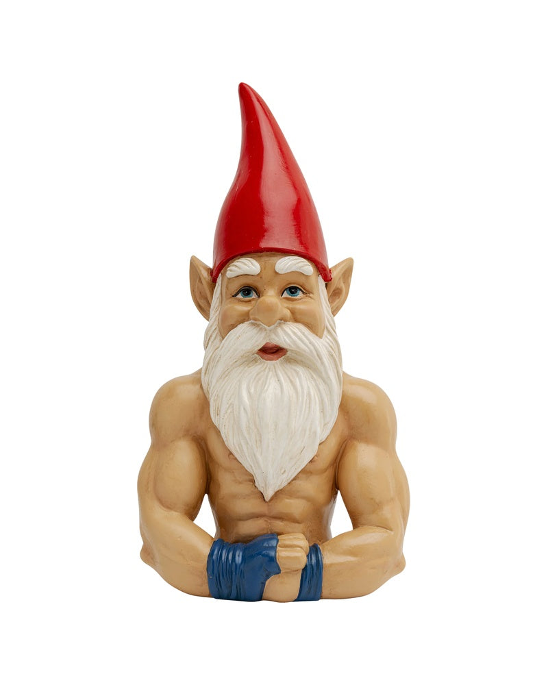 Kare - Deco Figurine Gnome Muscle 32cm