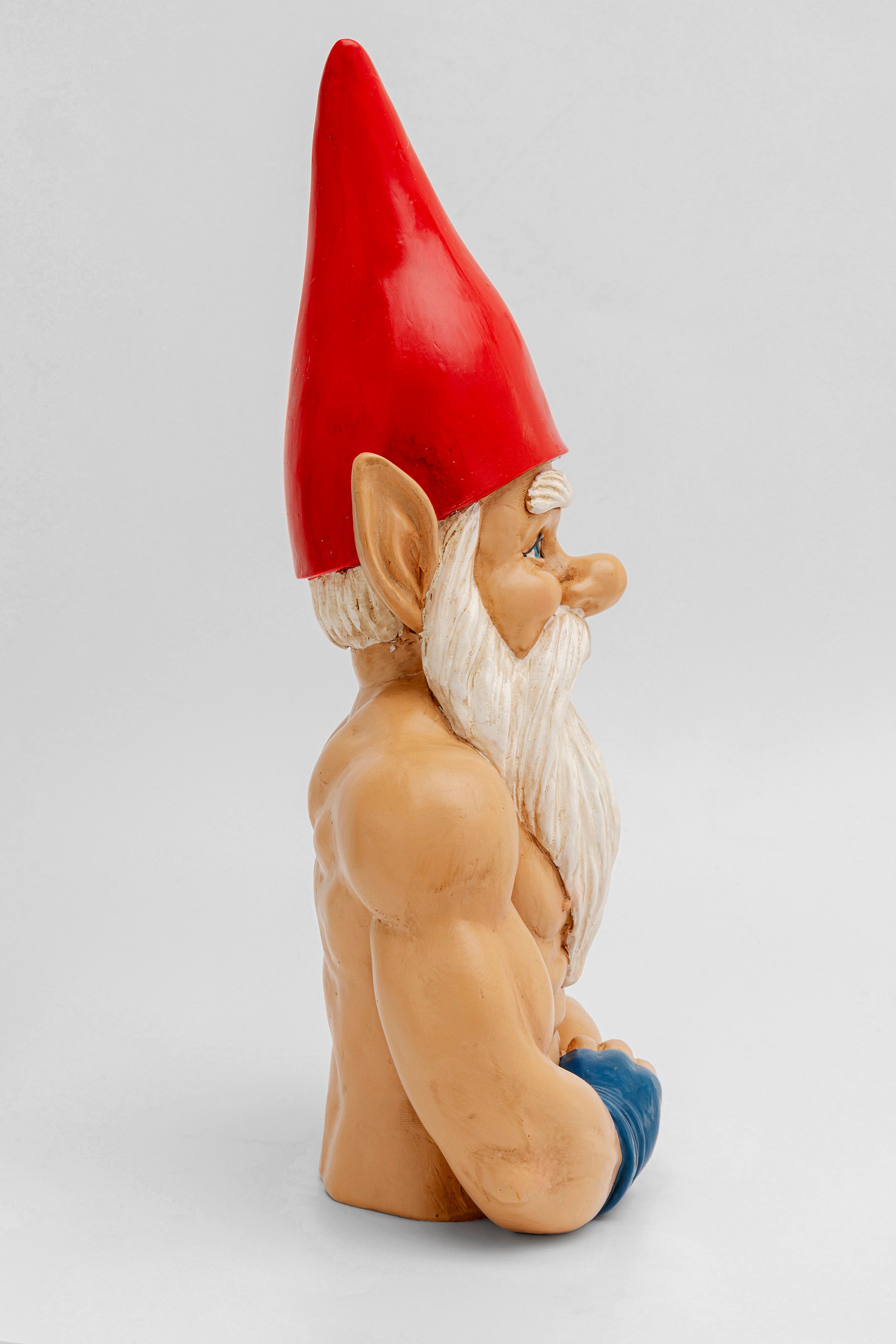 Kare - Deco Figurine Gnome Muscle 32cm
