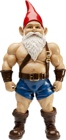 Kare - Deco Figurine Gnome Muscle 60cm