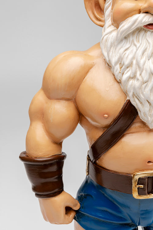 Kare - Deco Figurine Gnome Muscle 60cm