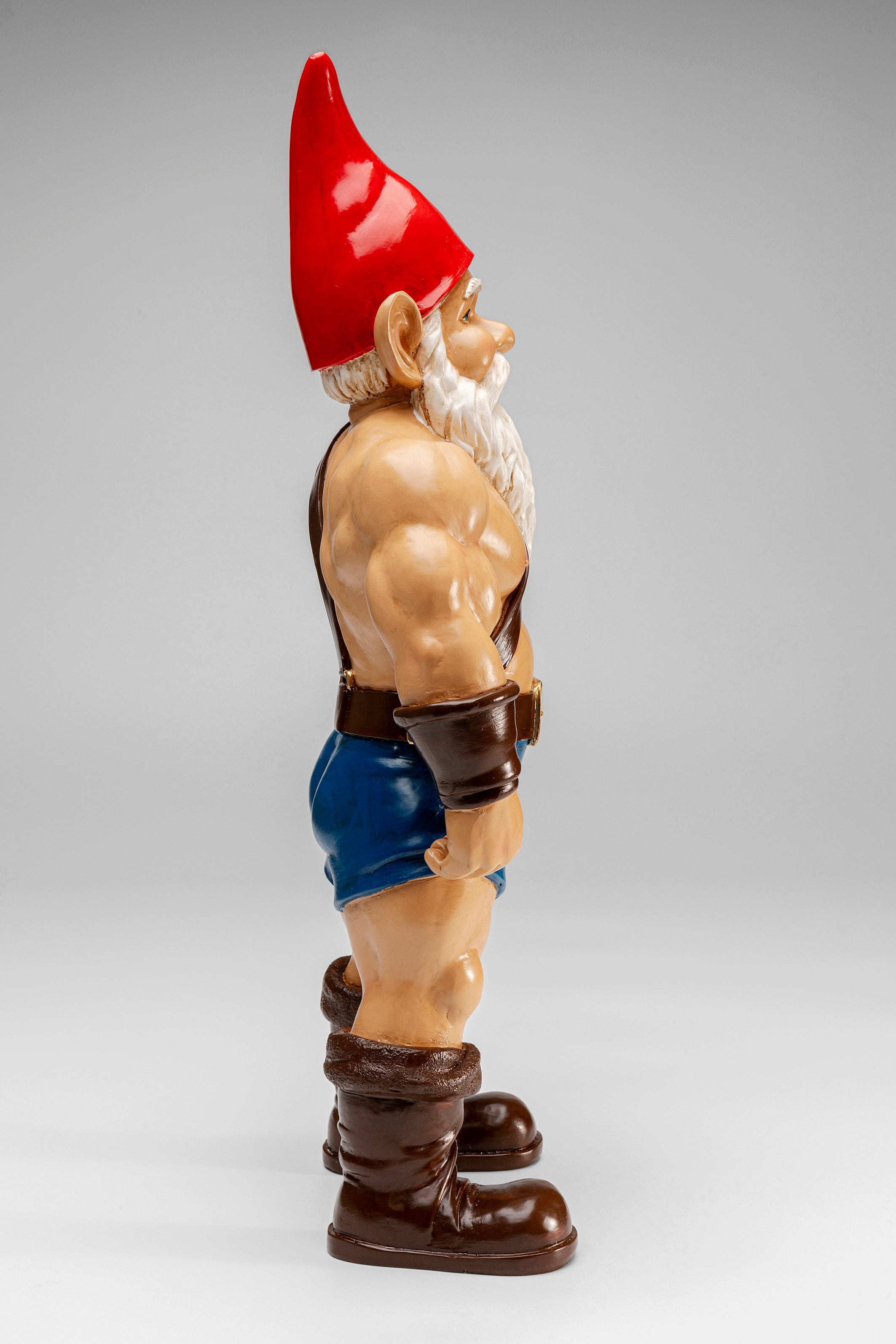 Kare - Deco Figurine Gnome Muscle 60cm