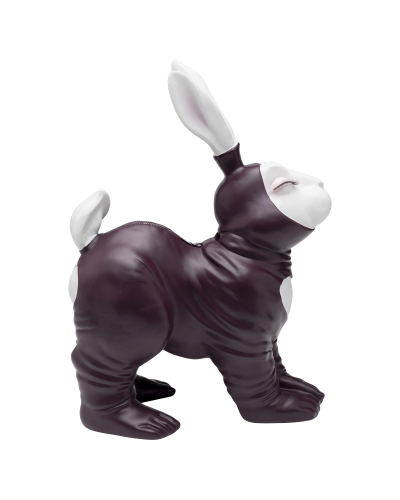 Kare - Money Box Fetish Bunny Standing Burgundy