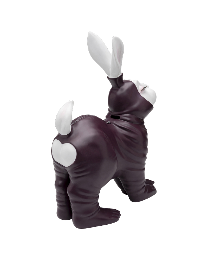 Kare - Money Box Fetish Bunny Standing Burgundy