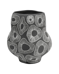 Kare - Vase Anemone Grey 33cm