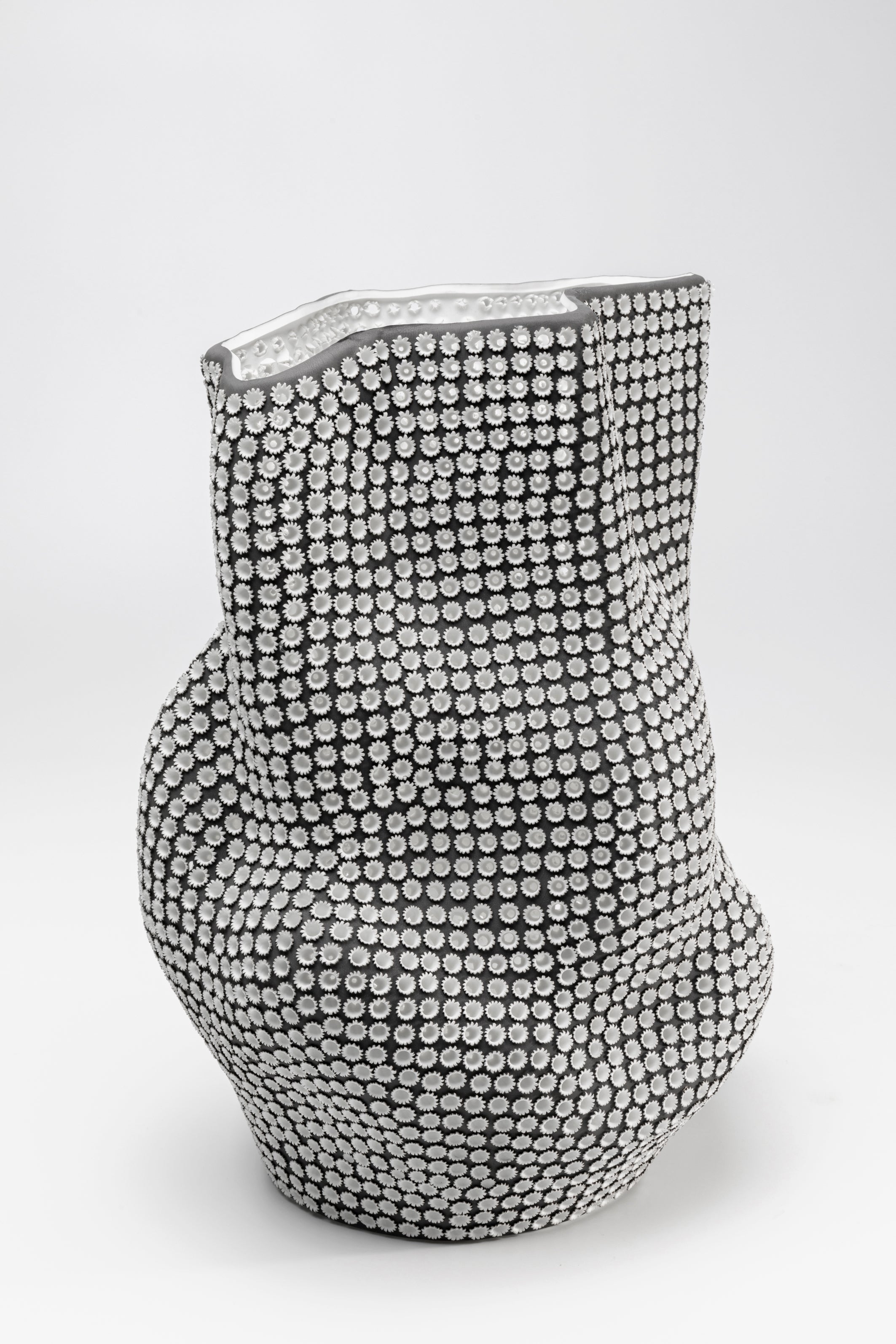 Kare - Deco Vase Anemone Black 43cm