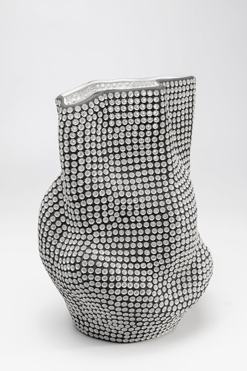 Kare - Deco Vase Anemone Black 43cm