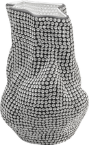 Kare - Deco Vase Anemone Black 43cm