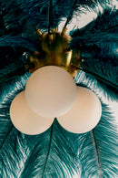 Kare - Pendant Lamp Feather Palm Green Ø87cm