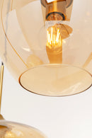 Kare - Pendant Lamp Sphere Amber Ø45cm