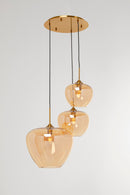 Kare - Pendant Lamp Sphere Amber Ø45cm