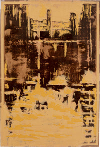 Kare - Framed Picture Artistas Golden 120x180cm