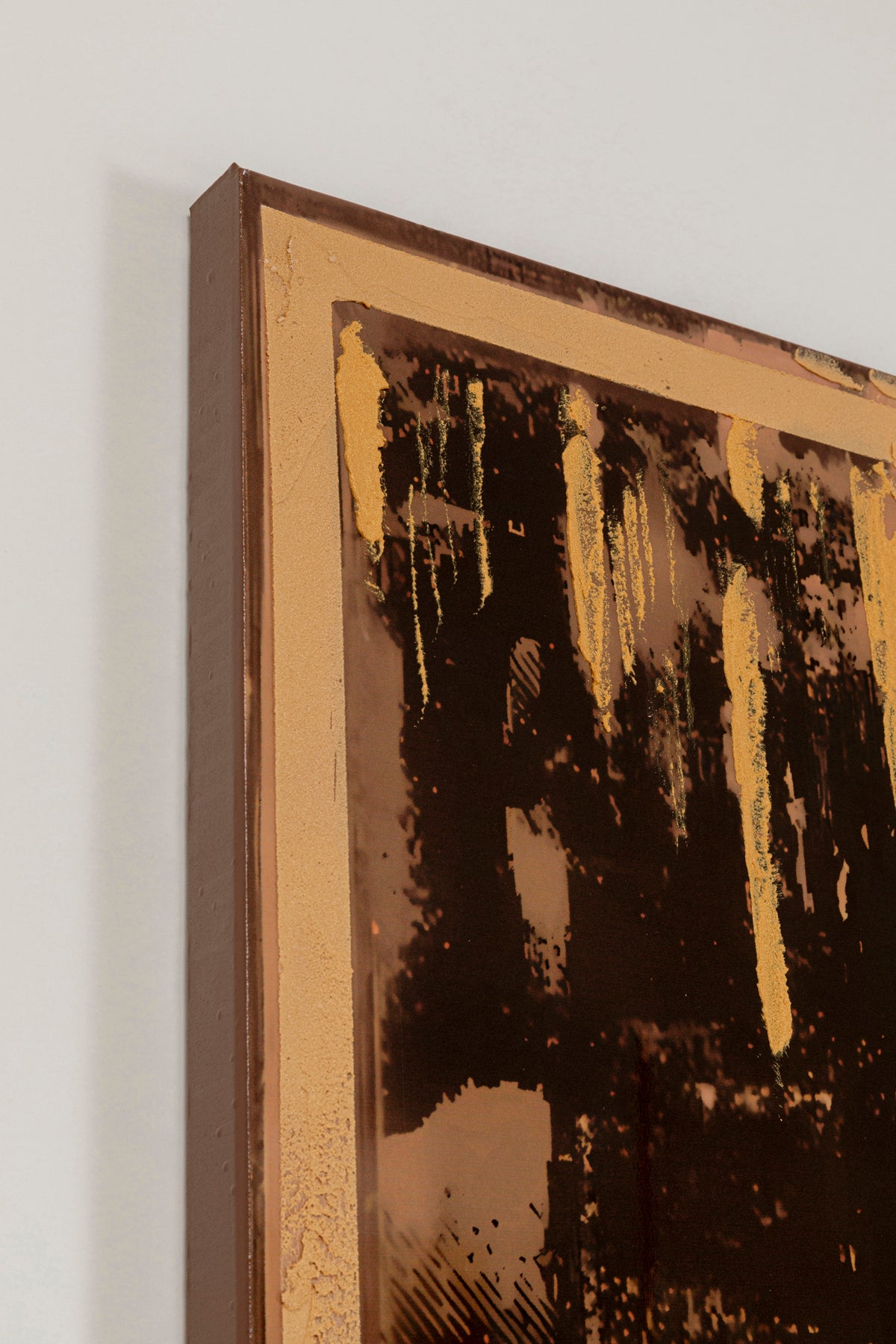 Kare - Framed Picture Artistas Golden 120x180cm