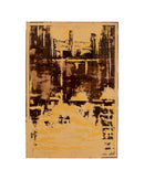 Kare - Framed Picture Artistas Golden 120x180cm