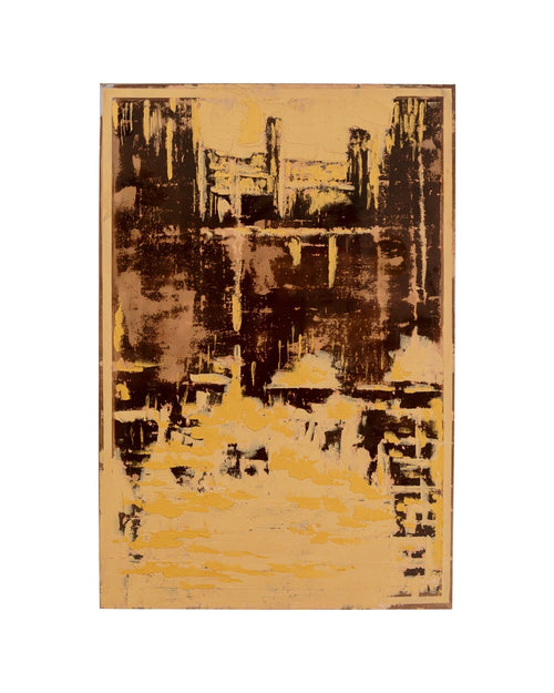 Kare - Framed Picture Artistas Golden 120x180cm