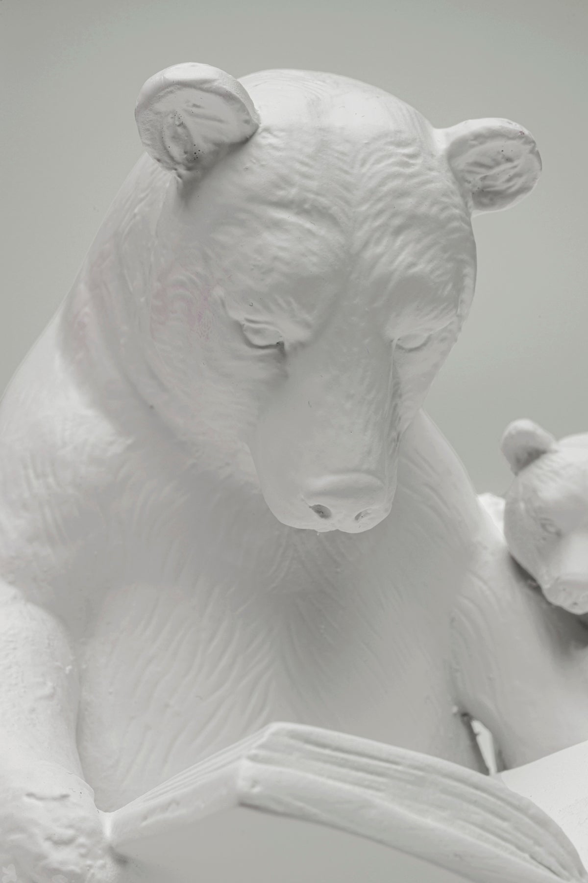 Kare - Deco Figurine Reading Bears Greige