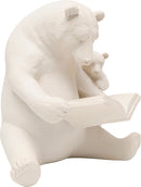Kare - Deco Figurine Reading Bears Greige