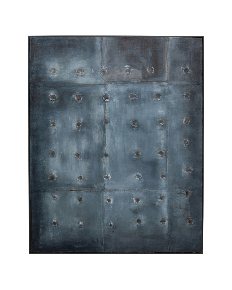 Kare - Canvas Picture Moody Blue 150x120cm