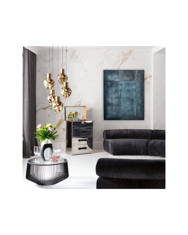 Kare - Canvas Picture Moody Blue 150x120cm