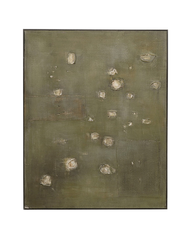 Kare - Canvas Picture Moody Green 150x120cm
