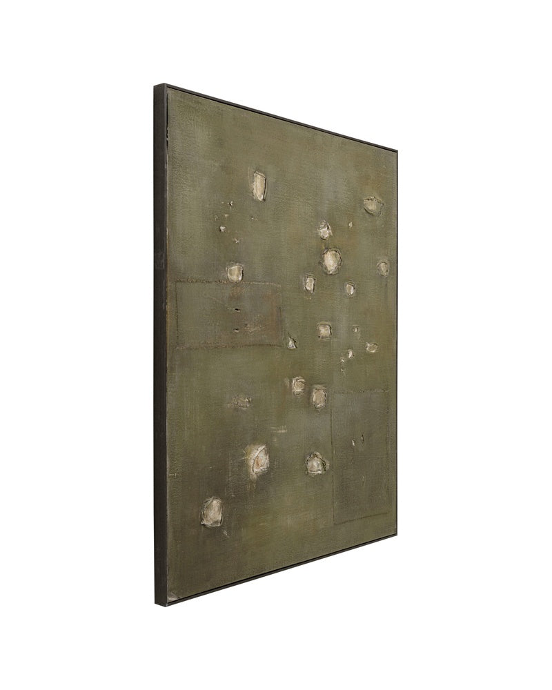 Kare - Canvas Picture Moody Green 150x120cm