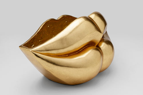 Kare - Vase Lips Gold 30cm